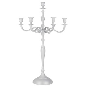 Soporte de Metal con revestimiento de Metal para velas, soporte de alta calidad para velas, alto nivel de demanda, color negro, diseño decorativo - Product Image 5