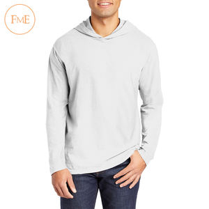 Sudaderas con capucha y bordadas personalizadas de algodón 100% para hombre para sudaderas de temporada de invierno - Product Image 1