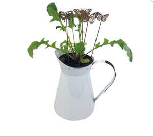 Wholesale Price Handmade Best Design Watering Rectangular Extra <b>Large</b> Size Outdoor Metal Planter From Indian Manufacturers - Product Image 2