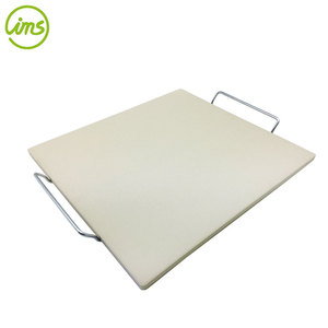 Heavy Duty Square <b>Ceramic</b> Pizza Stone For Oven - Product Image 3