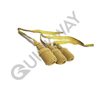 QUICK WAY INDUSTRIES Uniformes Britanniques Nœud Sabre Cérémonial de Haute Qualité en Fil Doré Personnalisé en Polyester 2025 - Product Image 2