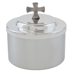 BRASS COMMUNION TRAY WITH UPPER CROSS CHURCH SUPPLIES - Product Image 6