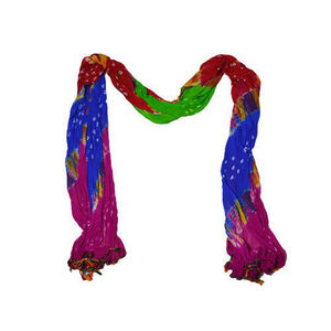 Dupatta indien en coton lourd Jaipuri à vendre - Product Image 2