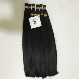 Extensiones de Cabello Virgen Brasileño de Alta Calidad al por Mayor, Cabello Virgen Crudo con Cutícula Alineada - Product Image 1