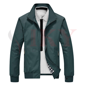 Venta al por mayor chaquetas de bombardero de nylon logotipo personalizado de alta calidad superventas hombres chaqueta bombardero para hombres - Product Image 2
