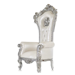 Sillón de Salón con Diseño de Trono de Reina, Muebles de Diseño Elegante, Sillón Cómodo - Product Image 6