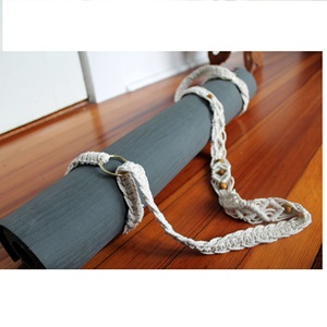 Élégant sac à bandoulière en macramé tissé en coton rose poussiéreux avec sangles en macramé solides dernière conception - Product Image 6