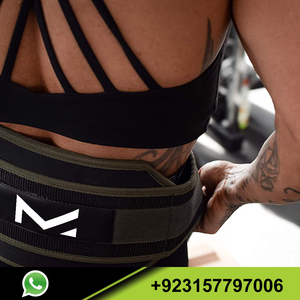 Cinturón de neopreno para levantamiento de pesas, cinturón de inmersión para ejercicio, Fitness, gimnasio, construcción de cuerpo, nuevo diseño, logotipo personalizado, accesorios de gimnasio - Product Image 5