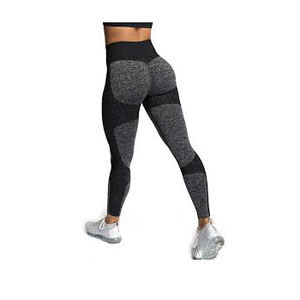 Elegantes mallas largas de yoga para entrenamiento de gimnasio para mujer, ajustadas para yoga y fitness - Product Image 1