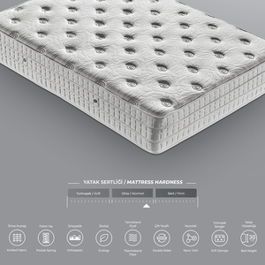 Mercury S <b>Mattress</b> bed in a box any sizes <b>memory</b> <b>foam</b> pocket spring <b>mattresses</b> - Product Image 6