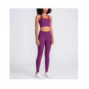 Juego de yoga disponible para uso en gimnasio a granel al mejor precio al por mayor hecho a pedido Mujeres de alta calidad estirables - Product Image 2