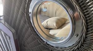 Strandkorb เก้าอี้ชายหาดสไตล์โมเดิร์นของเยอรมนีเฟอร์นิเจอร์เชิงพาณิชย์สำหรับบ้านบาร์รับประทานอาหารห้องนั่งเล่นโรงแรมห้างสรรพสินค้า - Product Image 6