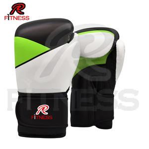 นวมชกมวยหนังแท้ PU / มวยไทย คิกบ็อกซิ่ง MMA ฝึกซ้อม สไตล์เม็กซิกัน กันลื่น ปิดแบบตีนตุ๊กแก RC Fitness Wear - Product Image 1