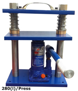 Presse hydraulique avec coupe-disques - Product Image 1