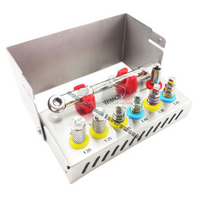 Jeu de tournevis pour implants dentaires, 7 pièces, clé à cliquet, tournevis pour implants dentaires, CE, PK, vente en gros, instruments dentaires personnalisés - Product Image 3