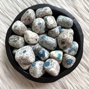 หินคริสตัลธรรมชาติ K2 Jasper Tumbled Stone Jasper หิน Tumbled สำหรับการรักษาและการทำสมาธิ