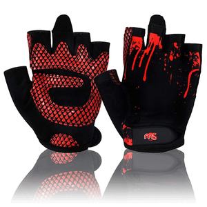 Gants rembourrés en cuir pour femmes pour la musculation, l'exercice physique, la formation en salle de sport - Product Image 1