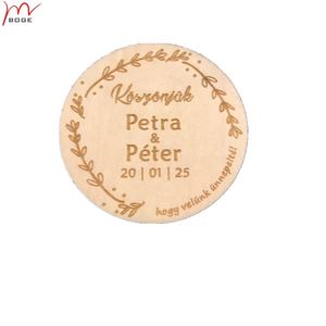 هدية خشبية للزفاف للضيوف, هدية خشبية للزفاف لزوار حفلات الزفاف - Product Image 5