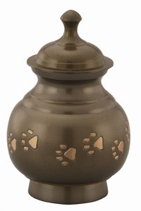 โกศเผาศพสัตว์เลี้ยง PET สีดำแบบโมเดิร์นพร้อมลวดลายสลัก - Product Image 6