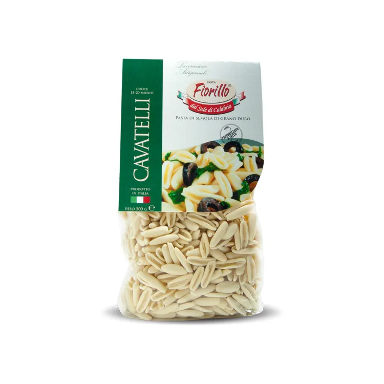 장인 Cavatelli - 500g 듀럼 양질의 거친 밀가루-수제 이탈리아 특선 Pasticio Fiorillo