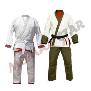 Parches bordados de diseño personalizado BJJ Gi Heavyweight Pearl Martial Arts Wear - Product Image 6