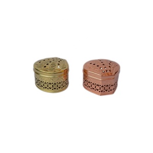 Boîte de rangement de bijoux de dames de forme arrondie colorée avec boîte à bijoux de conception de finition multicolore de qualité fraîche - Product Image 5