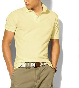 Camisa de manga corta con cuello Polo de algodón 100% de alta calidad para hombre, último diseño ecológico a cuadros de punto orientado a la exportación - Product Image 6