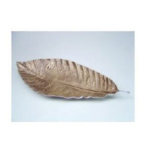 Vintage Design High Quality Meta Leaf Design Serving Tray Decorative Silver Pineapple Metal Serving Tray With Gold Leaf <b>Tabletop</b> - Product Image 2