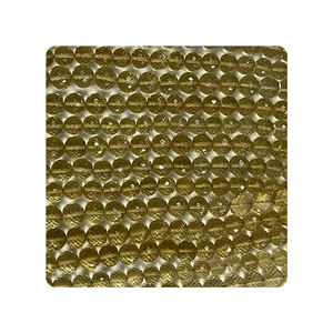 Champion Premium Pink Quartz Faceted Round Ball Shape Beads 6-7MM Crystal Loose Stone para la fabricación de joyas Strand de 8 pulgadas - Product Image 4