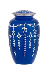 Urna de cremación de aluminio y Metal más vendida, diseño elegante y cenizas terminadas, urna de decoración funeraria, urna conmemorativa para cenizas humanas adultas - Product Image 5