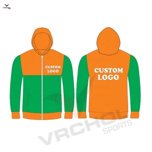 เสื้อฮู้ดปักลายแบบกำหนดเองลวดลายทึบขนาดพลัสไซส์วิธีการถักนิตติ้งที่มีคุณสมบัติป้องกันการหดตัว - Product Image 4