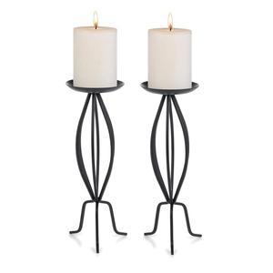 Portavelas de Metal de alta calidad, soporte de hierro moderno para luces de té, decoración para el hogar, uso al aire libre y de puerta - Product Image 6