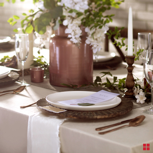 Assiette de service en bois de haute qualité, 100% naturelle, taille personnalisée - Product Image 6