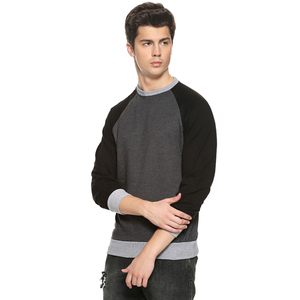 Sudadera de algodón Unisex de talla grande para hombre, Sudadera con cuello redondo personalizada, cómoda, transpirable, diseño bordado, técnicas lavadas - Product Image 3