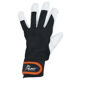 Guantes de trabajo de cuero de vaca, protectores de mano personalizados, mejor oferta, 2019 - Product Image 6