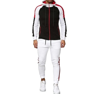 Conjunto de chándal de lana de algodón unisex Oem Jogger Sweatsuit para invierno para hombres y mujeres - Product Image 5