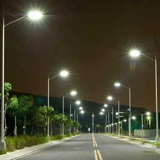 14 m Road and Street Lamp Post / Hot Dip Galvanized Lighting Pole / Solar Lighting Pole Steel LED Lighting Pole