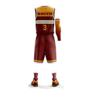 Uniforme de baloncesto para jóvenes, uniforme personalizado, Reversible, sublimación, precio de fábrica - Product Image 3