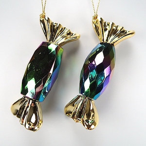 คริสมาสต์/ปีใหม่ตกแต่งสีฟ้าใสอะคริลิขนมเครื่องประดับ - Product Image 3