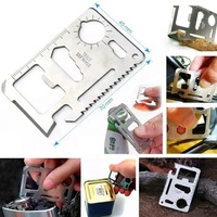 Ensemble d'outils multifonctionnels de camping, kit de survie SOS, survie en plein air, auto-sauvetage, kit de survie d'urgence