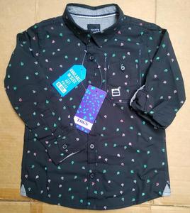 Chemises à manches longues en popeline de coton à carreaux décontractées pour adolescents de marque originale, boutonnées, séchage rapide, écologiques, coupe ajustée - Product Image 5