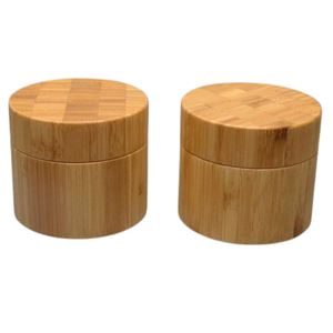 Bote de vidrio de bambú resistente al agua para especias, bote de bambú ligero y duradero, de lujo, venta al por mayor - Product Image 3