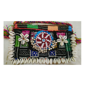Guru Kirpa Export Handcrafted Bolso de mano de hombro personalizado para mujer Vintage Shopping Banjara Bags Evening Utility Banjara Bags - Product Image 6