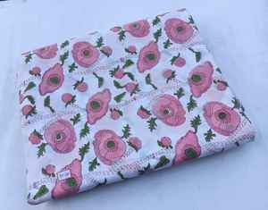 ผ้าชื่อดังจากเมืองไจปุรีของอินเดีย ผ้าพิมพ์ลายด้วยมือ - Product Image 2