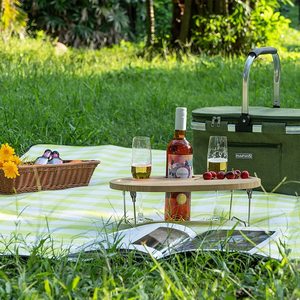E-RIKE Wholesale Beach <strong>Picnic</strong> <strong>Blanket</strong> Extra Large Foldable <strong>Picnic</strong> Mat PEVA Travelling Waterproof <strong>Picnic</strong> <strong>Blanket</strong> for Outdoor - Product Image 6