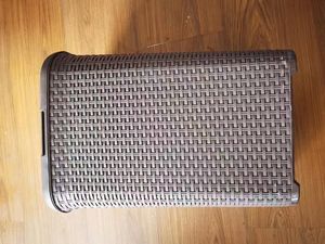 Rattan Laundry Basket With Cover <strong>Plastic</strong> <strong>Injection</strong> Mould Rectangle Tall Dirty Clothes Basket Used <strong>Mold</strong> - Product Image 5