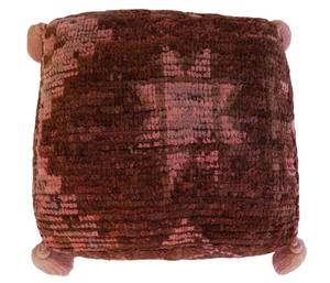 Pouf marocain vintage fait main Timeless Spark - Product Image 1