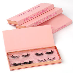 SY Shuying Pestañas Cortas y Ligeras Baratas, Banda Invisible, Hechas a Mano, de Piel, Reutilizables, Libres de Crueldad, 3D, Proveedor Mayorista, Empaque de Pestañas de 25 mm - Product Image 1