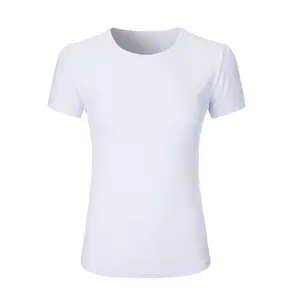 OEM женская Хлопковая женская футболка с круглым вырезом и коротким рукавом интернет-магазины ведет Products100 % хлопок экспортного качества