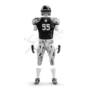 Uniformes de Football américain, vente en gros, Designs personnalisés pour hommes, uniformes de Football américain respirants à séchage rapide - Product Image 3